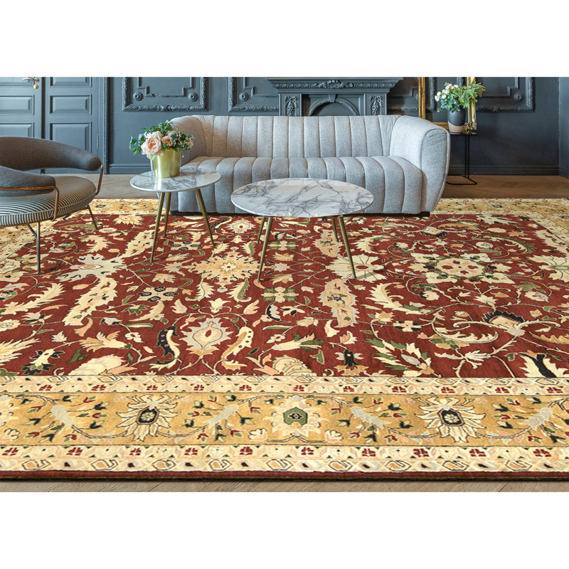 Hand Knotted Wool Indoor Rug