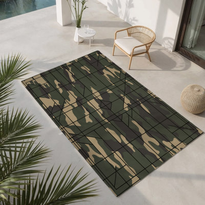 Crossfire Terrain Indoor And Outdoor Area Rug