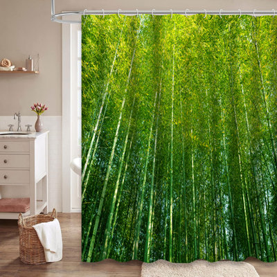 Rideau de douche Bamboo Forest