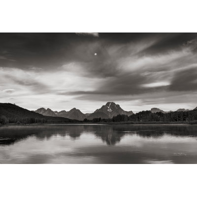 " Oxbow Bend " Black and White Photography Print