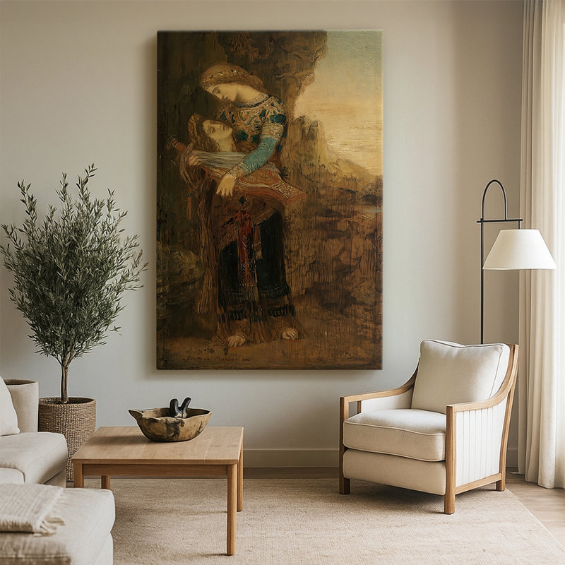 Orphée - toile tendue par Gustave Moreau, 32 x 48