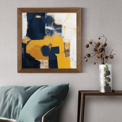 Marine & Gold II, reproduction d’art sur toile encadrée