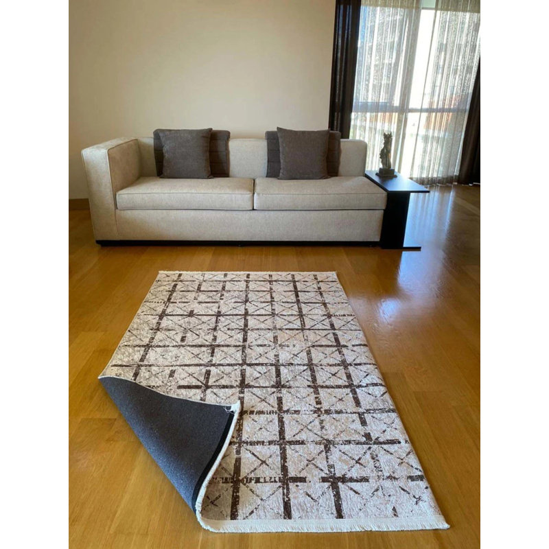 Tapis Toscana avec envers antidérapant, Rectangle 2 pi 7 po x 6 pi 7 po