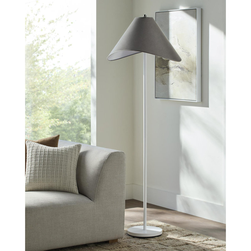 Alsop Floor Lamp, Gray