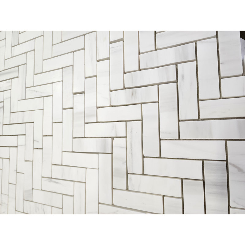 3" x 12" Natural Stone Mosaic Wall & Floor Tile