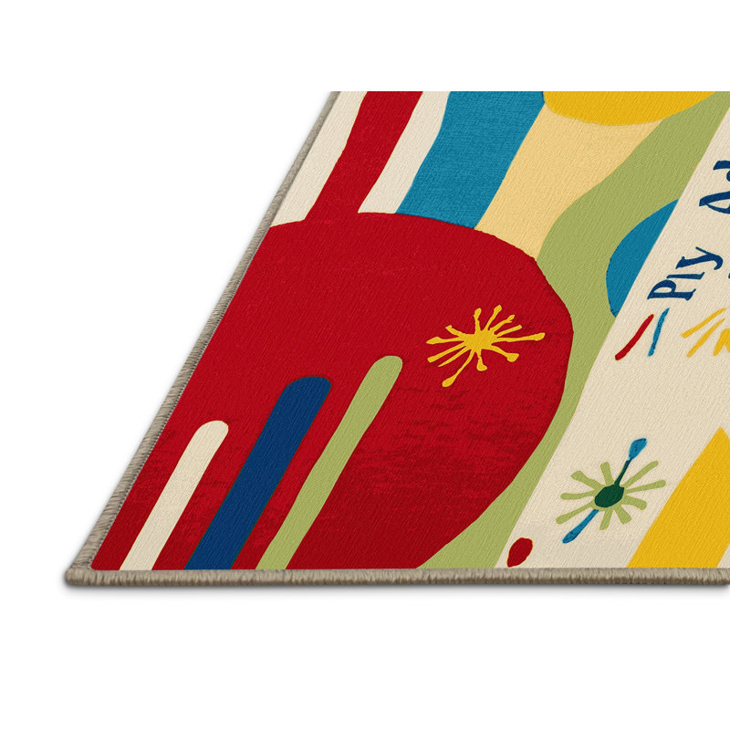 Fizzy Slide Rug, Round 8'