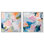 «Enigma in Paint Set», ensemble de 2 toiles Dopamine 