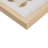 Natural Capiz With  Foil 2-Piece Shadowbox Wall Decor Set