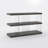 Harly Geometric Glass Bookcase