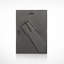 Ensemble de cadres photo Chiu (2 pièces), noir, 4 x 6 po et 5 x 7 po | 100% plastique durable, largeur du cadre: 0,8 po | Parfait pour la décoration intérieure, la présentation de bureau et les idées de cadeaux, design élégant et moderne-114230024