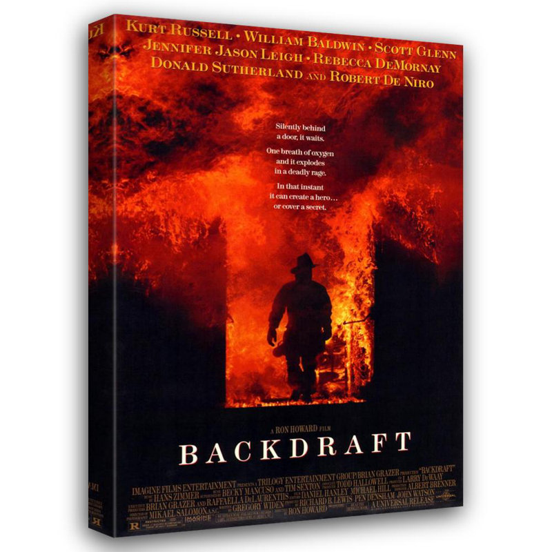 Backdraft, 24" H x 16" W