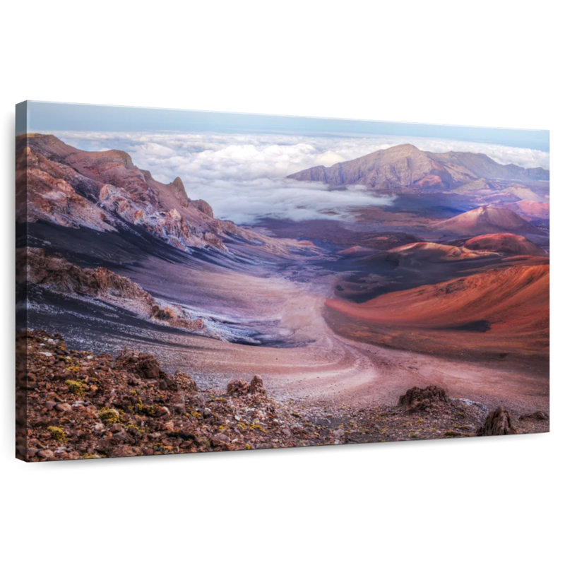 Alvord The East Maui Volcano, 30" H x 45" W