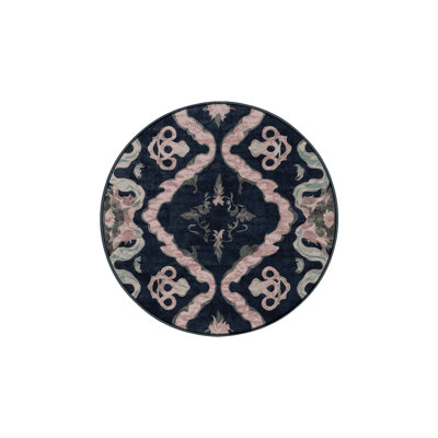 Machine Washable Gray Area Rug