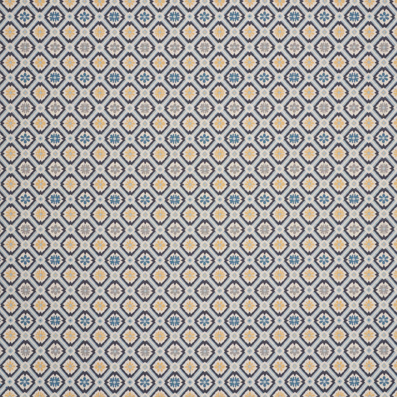Savonnerie Tapestry Fabric, Blue