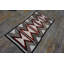 Tapis antique antique à tissage plat Navajo
