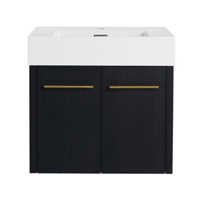 Topcraft Wall-Mounted Bathroom Vanity With Sink