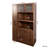 Expandable Farmhouse Kitchen Cabinet with Multi-Tier Pull-Out Storage Shelf System