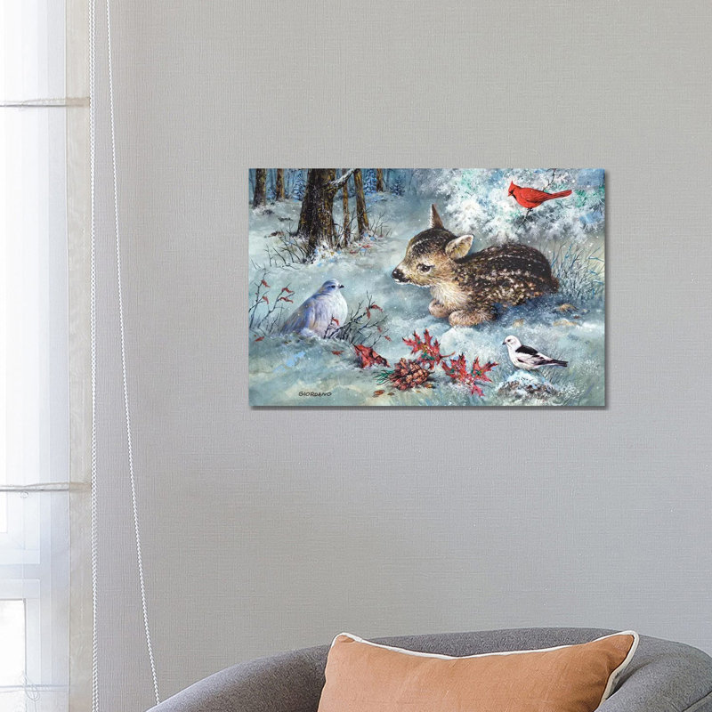 «Tell Me a Story» par Giordano Studios - peinture sur toile tendue, H 18 po x l 26 po x P 1,5 po
