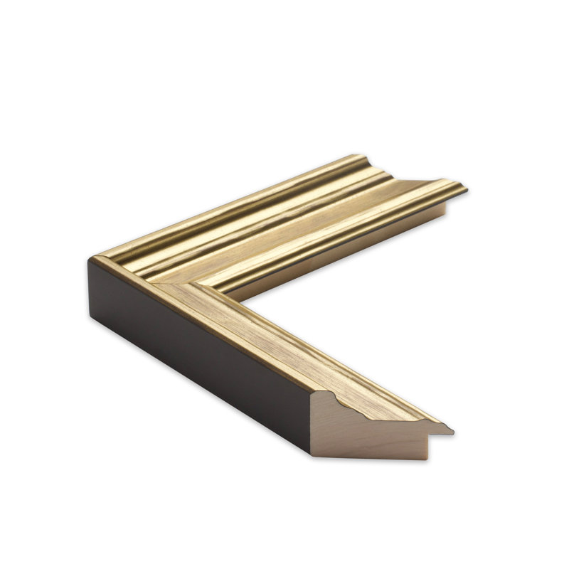Cumberland Collection, Full Length Mirror, in a Gold Finish, Ideal Dressing Room Mirror, True Reflections Glass, Wood Frame,  Lean Against Wall or Wall-Mounted, 