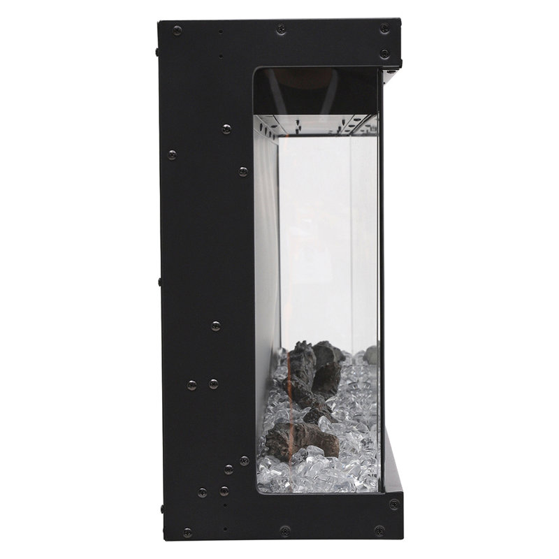 Flores 50inch Recessed/Freestanding Electric Fireplace, 44cm H x 101.8cm W x 20cm D