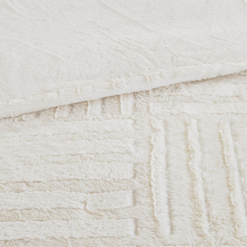 Mini ensemble d'édredon simple en duvet synthétique et similicuir hypoallergénique certifié OEKO-TEX