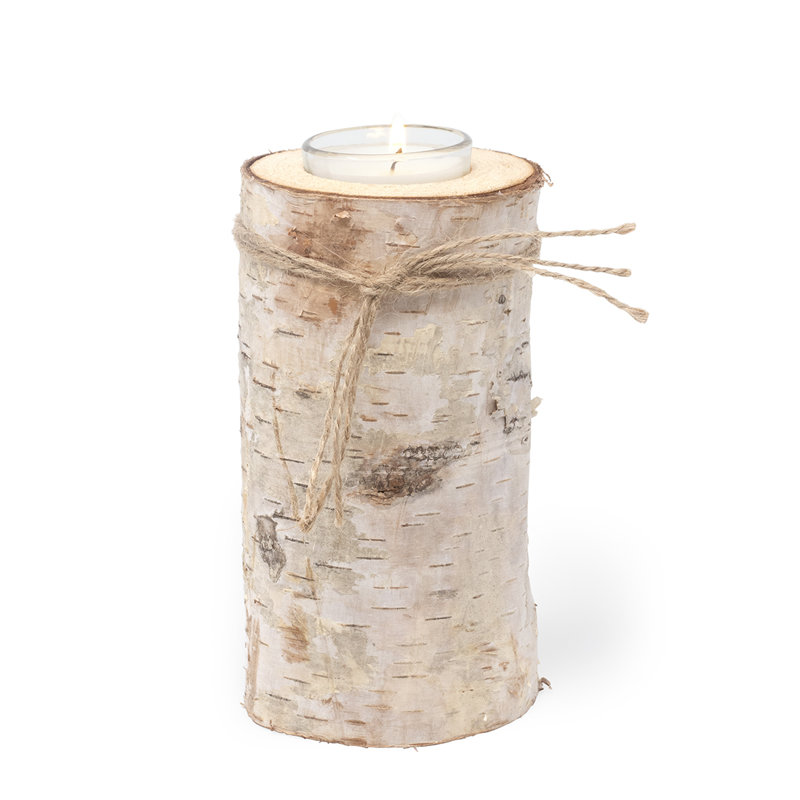 Bougie votive Birch, H 9 po x l 4 po x P 4 po