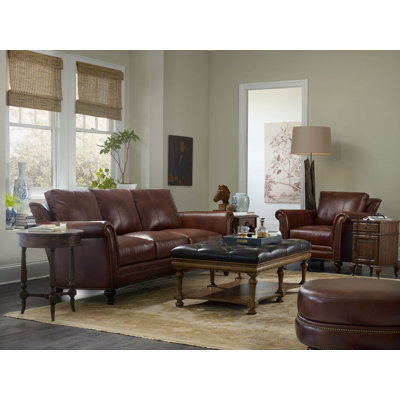 91'' Leather Sofa