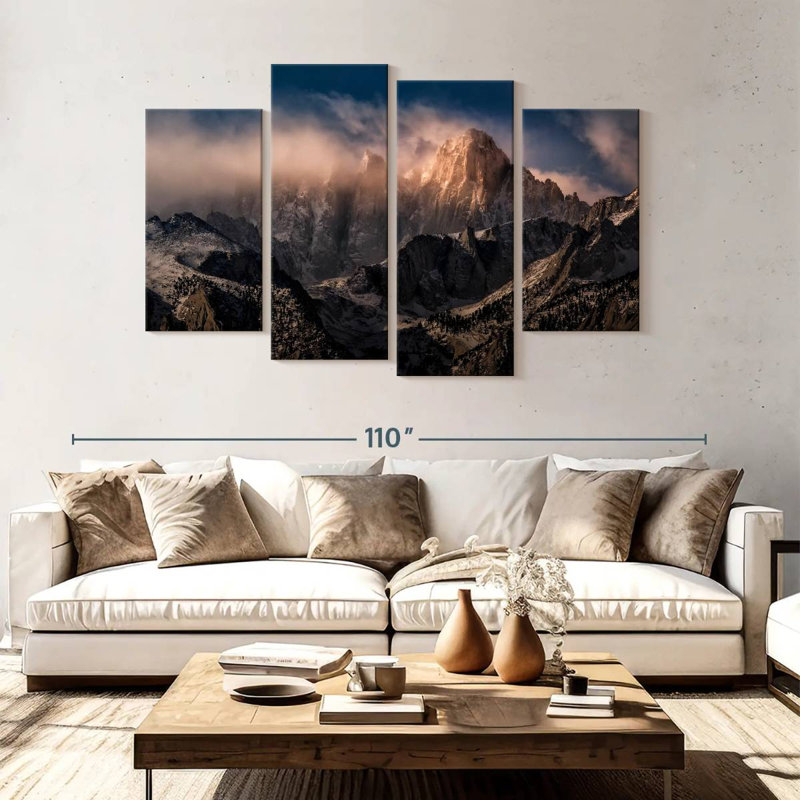 Sanctuaire d'hiver Alvord Mt. Whitney, H 54 po x l 84 po