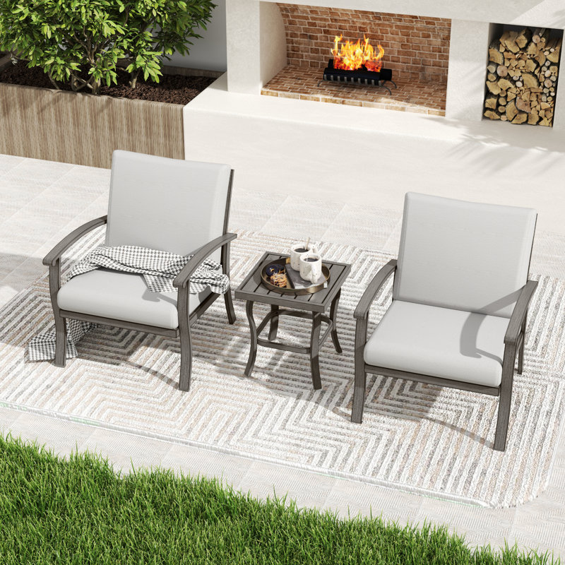 Leigh 2 - Person Patio Conversation Set