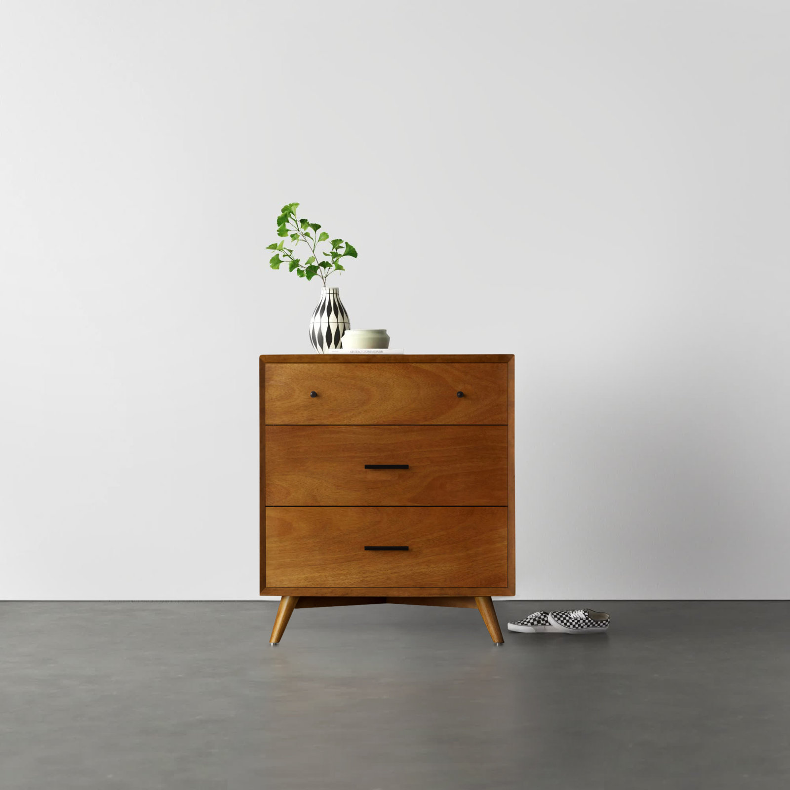 Williams 3-Drawer Chest, Chestnut