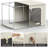 Sorbus Medium Storage Box Foldable with Window & Handles-1509195355-1511881499