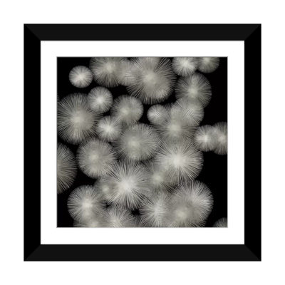 « silver soleil burst », impression sur toile tendue