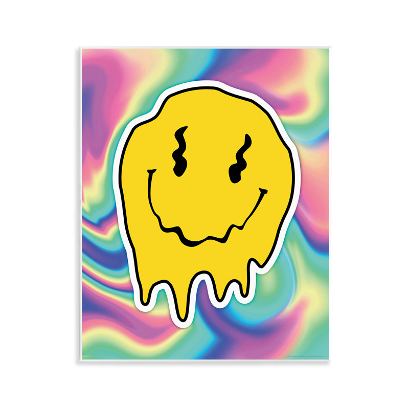 Art abstrait abstrait "Smiley fondant" par Reinders
