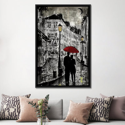 " Rainy Promenade " by Loui Jover