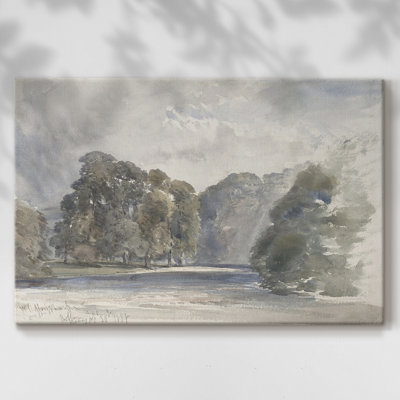 Paysages rétro-Ccci-Cavas enveloppés de galerie