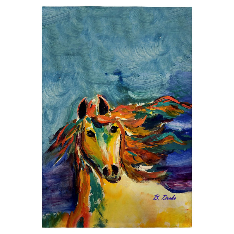 Linge à vaisselle cheval