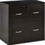 Classeur verrouillable avec 2 tiroirs, idéal pour l'organisation de bureaux à domicile, capacité de 110 lb, l 29,41 po x P 16,5 po, H 28,53 po, tiroirs verticaux et serrure, rangement, supports