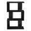 95.1cm H x 60.1cm W Geometric Bookcase
