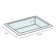 Torino Ceramic Rectangular Drop-In Bathroom Sink with Overflow