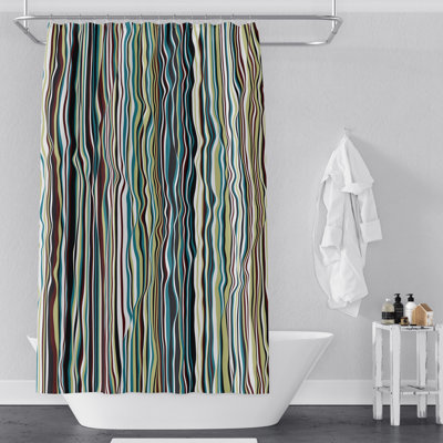 Abstract Shower Curtain