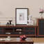 Meuble télé en bois massif de style médiéval Design-104977490