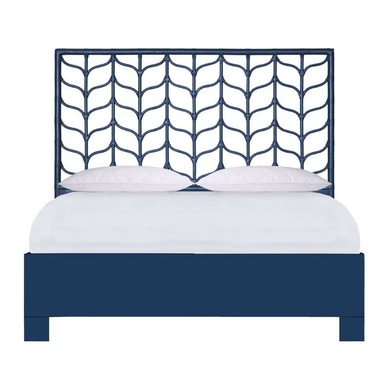 Ivy Bed, Queen, Navy Blue