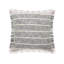 Ensemble de housse de coussin décoratif à rayures 100% coton Henke