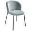 Set of 2 Dining Chairs MILES Corduroy-110715458