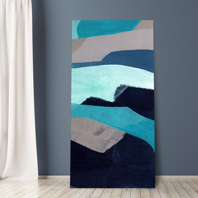 «Puzzle Blues D», impression sur toile non encadrée