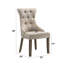 Ensemble de 2 chaises d'appoint Gabri