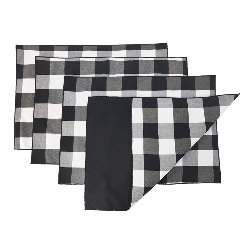 Napperon 20 "Kellman, Noir et blanc