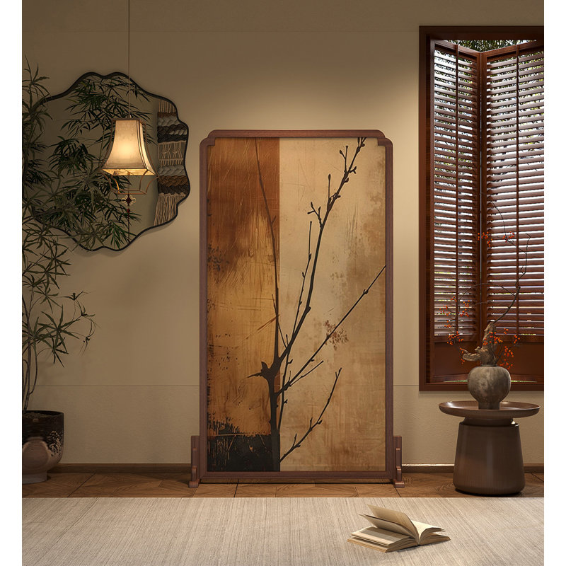 Paravent autoportant Zen, 70.87" H x 39.37" W x 11.81" D