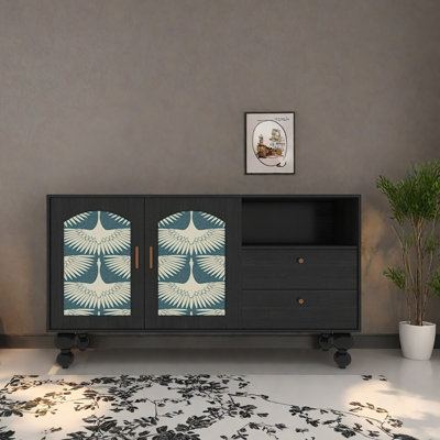 Buffet multifonctionnel de grande capacité 59,1 po