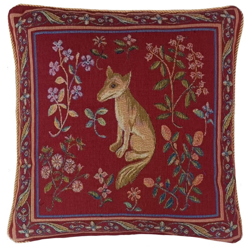 Pillow Cover, Dark Red